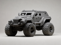 Gepanzerter Offroad-SUV – freistehendes Fahrzeugmodell FehnFactory