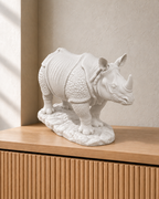 Panzernashorn – 01 weiss