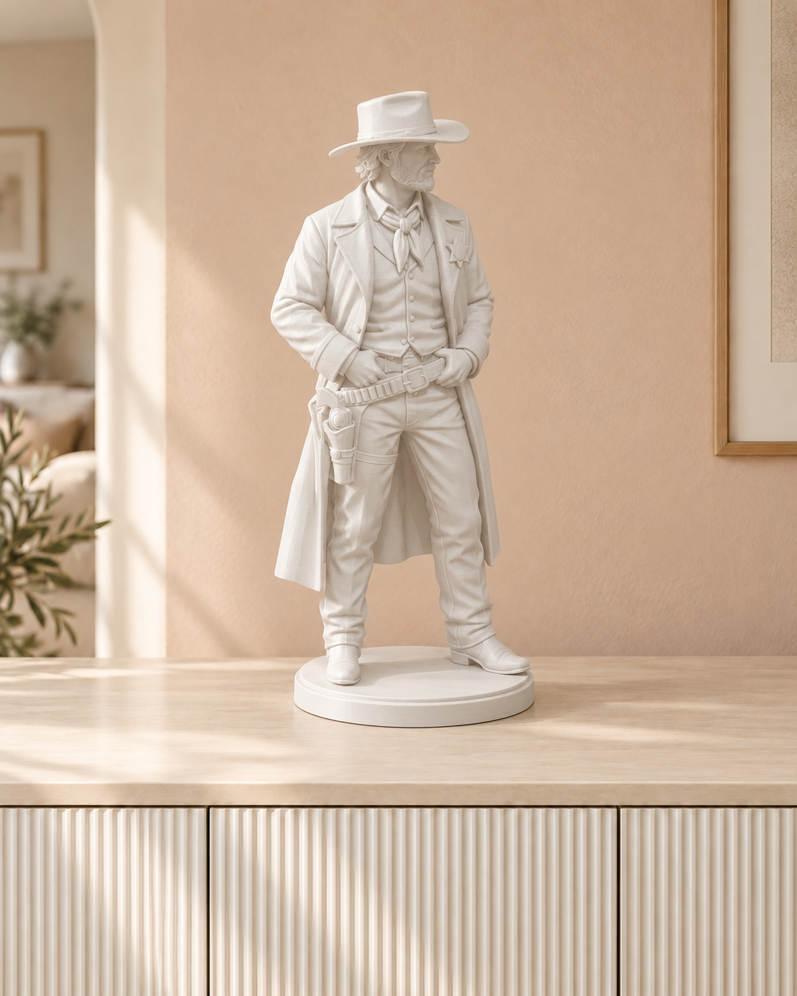 Sheriff – Weiß – gedruckt