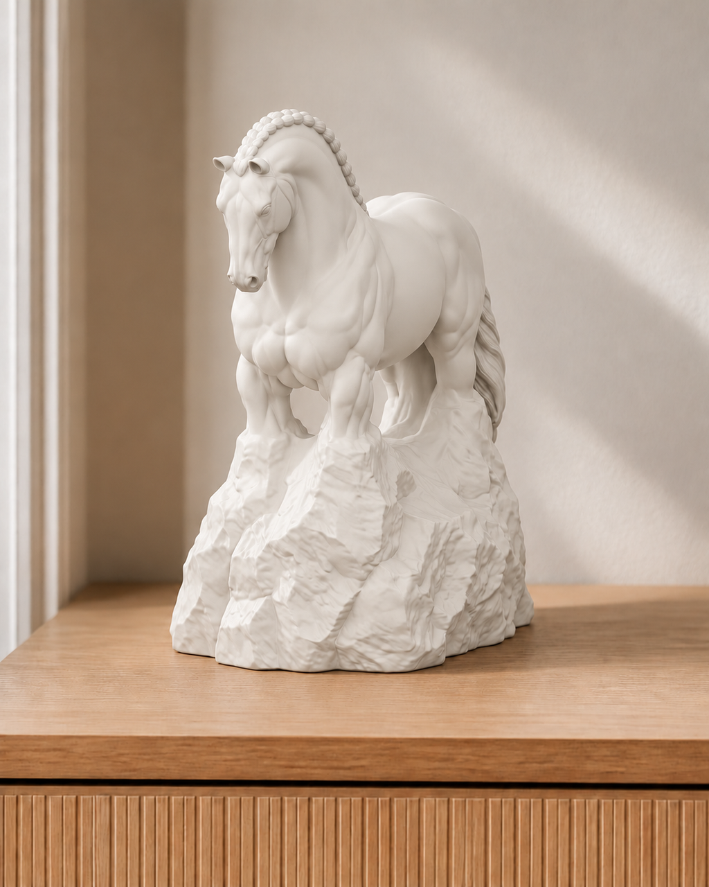 Andalusier – Pferdefigur – 01 weiss