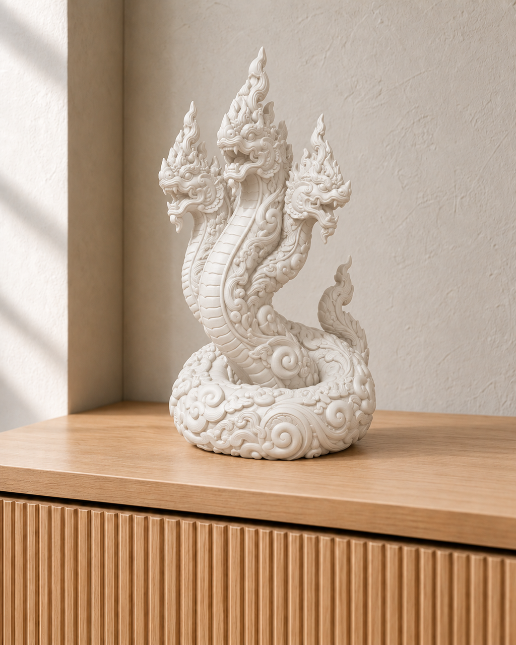 Naga-Schlange – 01 weiss