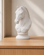 Lipizzaner – Pferdebüste – 01 weiss
