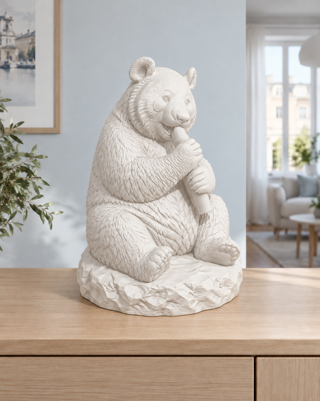 Großer Panda – 01 weiss