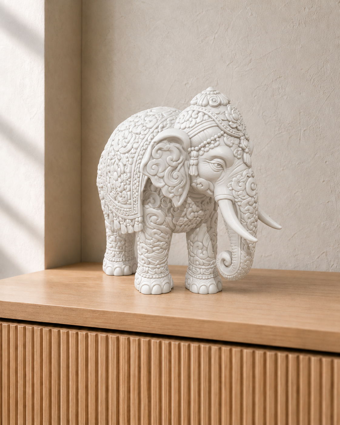 Thai-Elefant – 01 weiss
