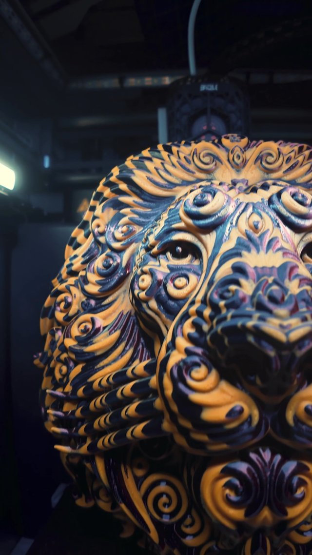 Lion of the Burning Grove FehnFactory