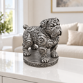 Bordeauxdogge Ornament - Silber handbemalt Wohnzimmer