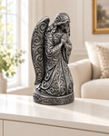 Betender Engel Ornament - Silber handbemalt Wohnzimmer