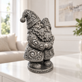 Wichtelpaar Ornament - Silber handbemalt Wohnzimmer