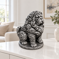 Tibetmastiff Ornament - Silber handbemalt Wohnzimmer