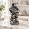Minotaurus Ornament - Silber handbemalt Wohnzimmer