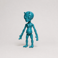 Flexi Alien – bewegliche Sci-Fi Figur mit Brustkern, 23,9 cm FehnFactory