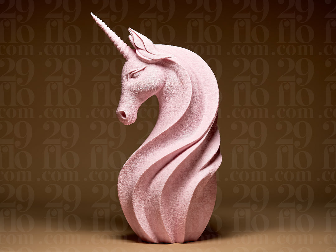 Moderne Einhorn-Skulptur – Magische Fantasy-Deko FehnFactory