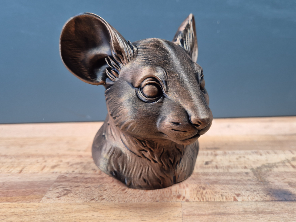 Maus-Büste – Mouse Bust | Made in Germany Fehn-factory.de