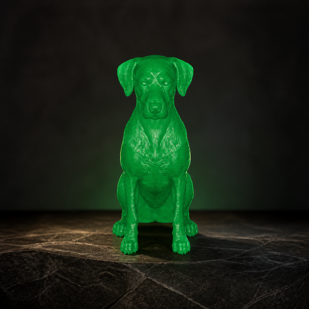Dalmatiner Hundefigur sitzend – Dalmatian Dog Figurine | Hundedeko für innen | Made in Germany Fehn-factory.de