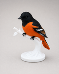 Emberwing Baltimore-Pirol – mehrfarbige Vogelskulptur FehnFactory