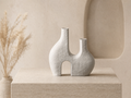 Dual Vase – Skulpturale Trockenblumenvase FehnFactory
