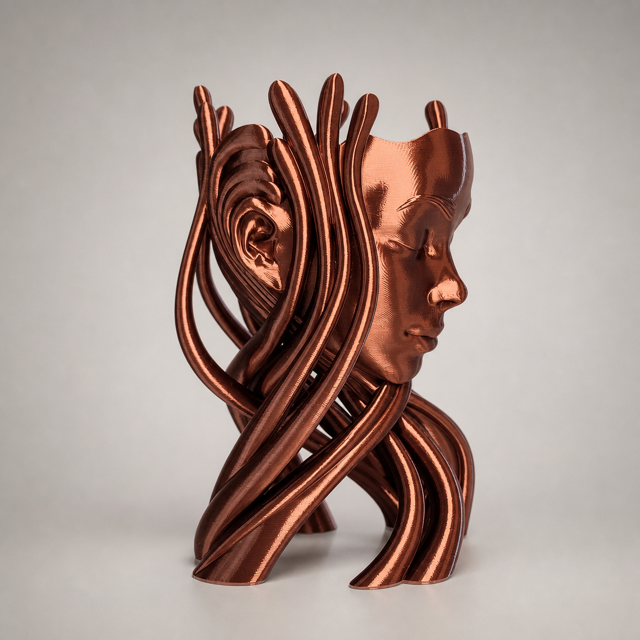 Abstract Girl – skulpturales Pflanzgefäß FehnFactory