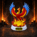 Legendärer Phönix – Mehrfarbige Feuervogel-Skulptur FehnFactory