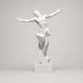 Moderne Jesus-Statuette – Christus mit offenen Armen FehnFactory