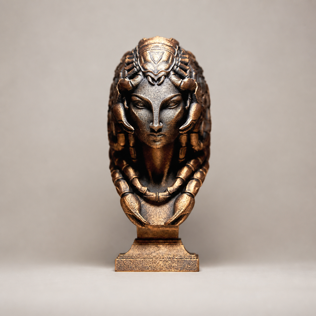 Lady Scorpio Skulptur – Sternzeichen Skorpion FehnFactory