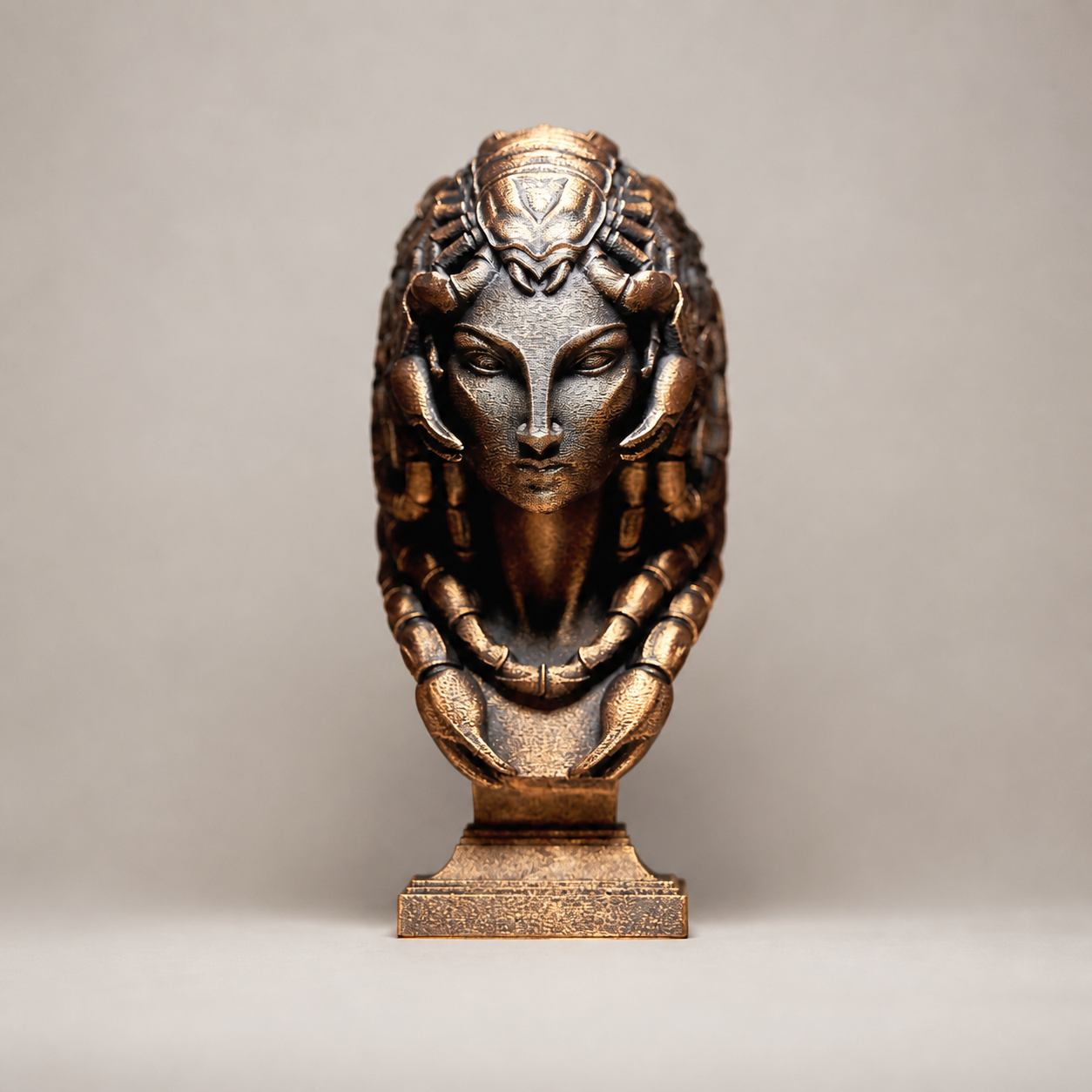 Lady Scorpio Skulptur – Sternzeichen Skorpion FehnFactory