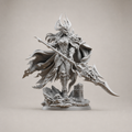 Untote Königin mit Speer – Dark-Fantasy-Statue FehnFactory