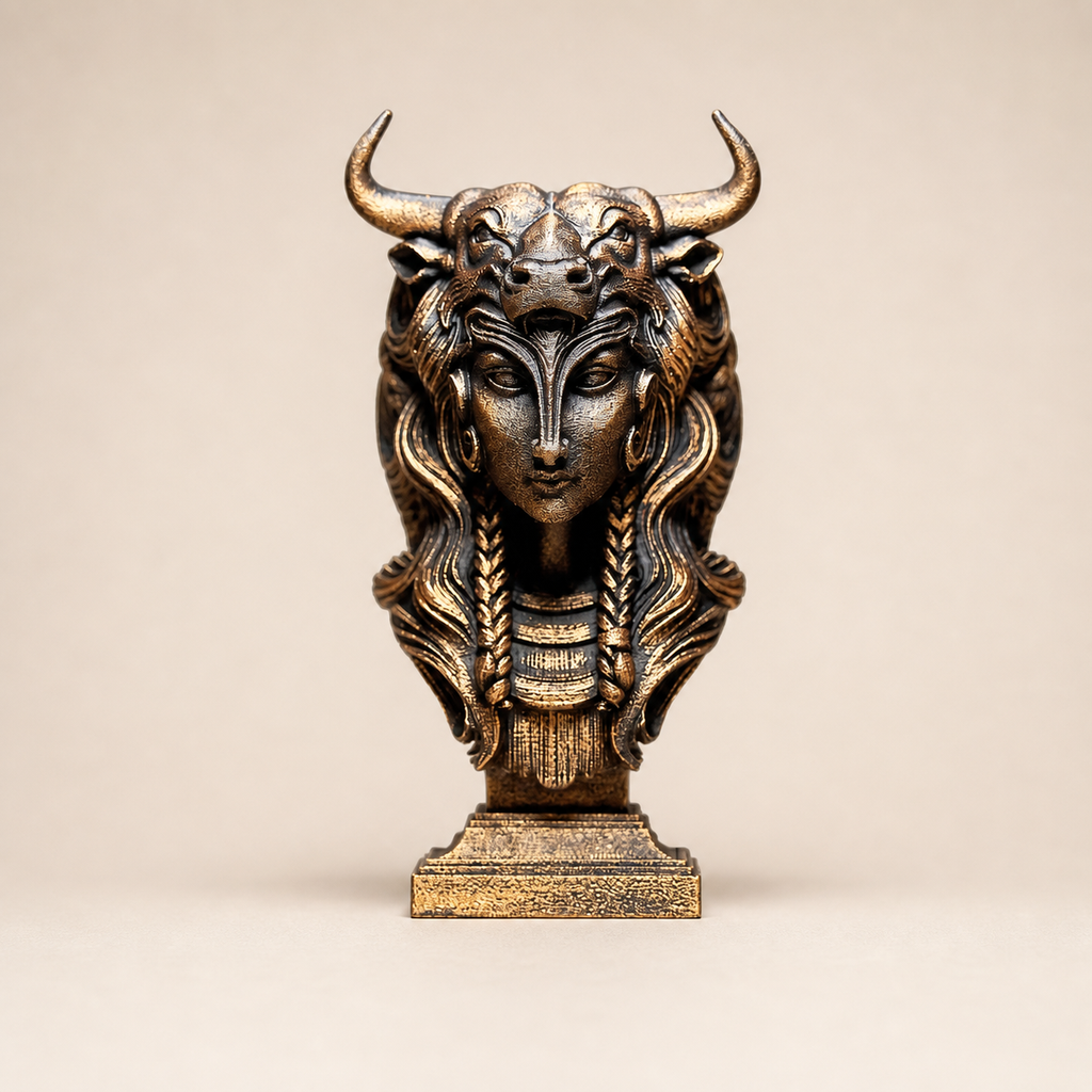Lady Taurus Skulptur – Sternzeichen Stier FehnFactory