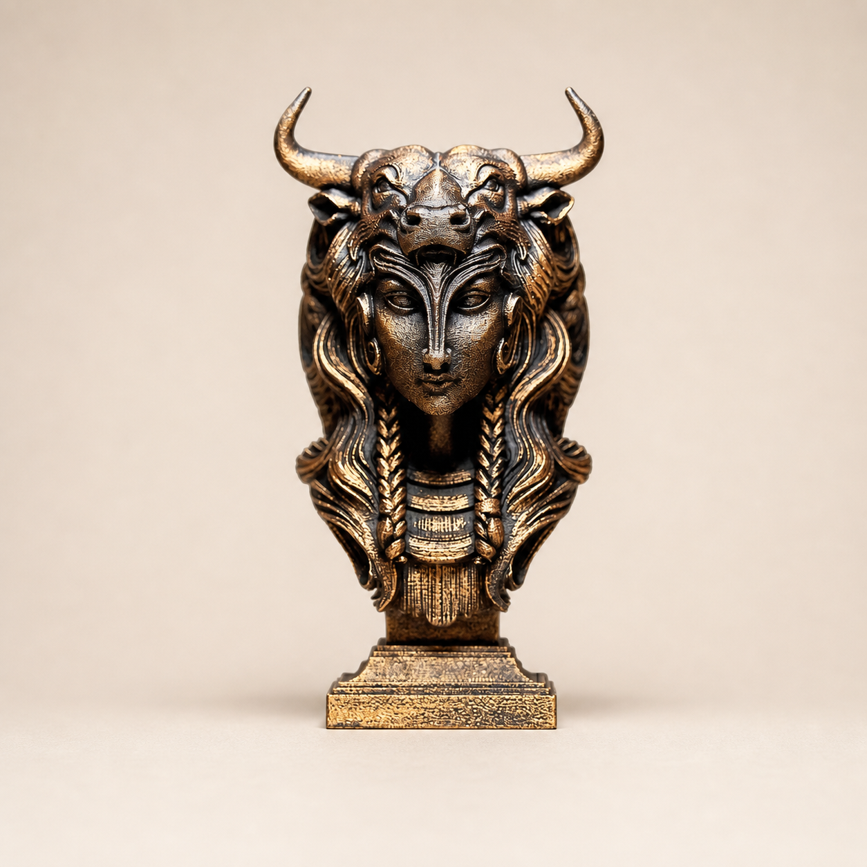 Lady Taurus Skulptur – Sternzeichen Stier FehnFactory