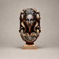 Lady Aquarius Skulptur – Sternzeichen Wassermann FehnFactory