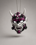 Tetsu Oni – Cyberpunk-Oni-Maskenanhänger FehnFactory