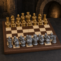 Mittelalter-Schach – 32 handbemalte PLA-Figuren FehnFactory