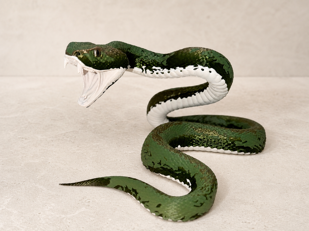 Viper – Grüne Buschviper FehnFactory