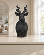 Kudu-Büste – 02 schwarz