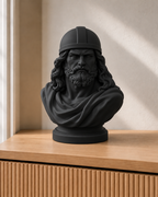 Thor – nordische Büste – 02 schwarz