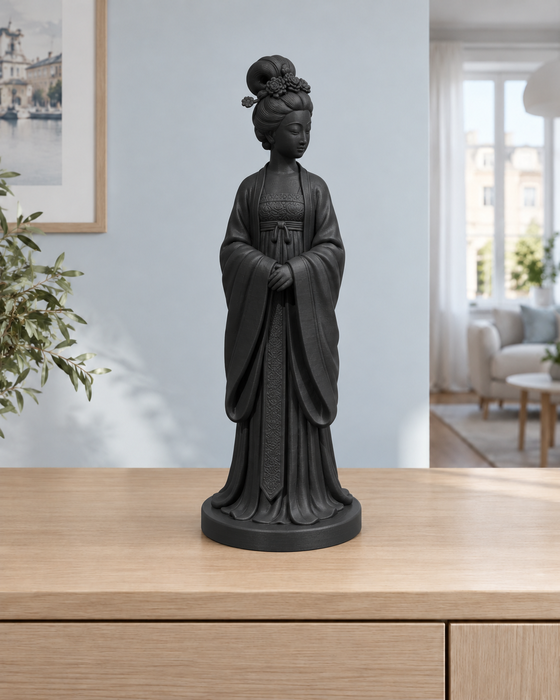 Tang-Hofdame – 02 schwarz