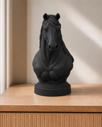 Araber – Pferdebüste – 02 schwarz