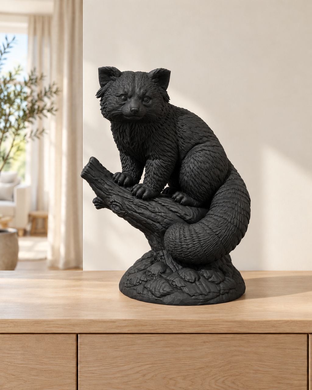 Roter Panda – 02 schwarz