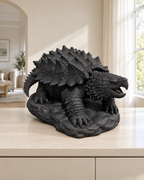 Geierschildkröte – 02 schwarz