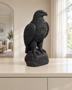 Weißkopfseeadler sitzend – 02 schwarz
