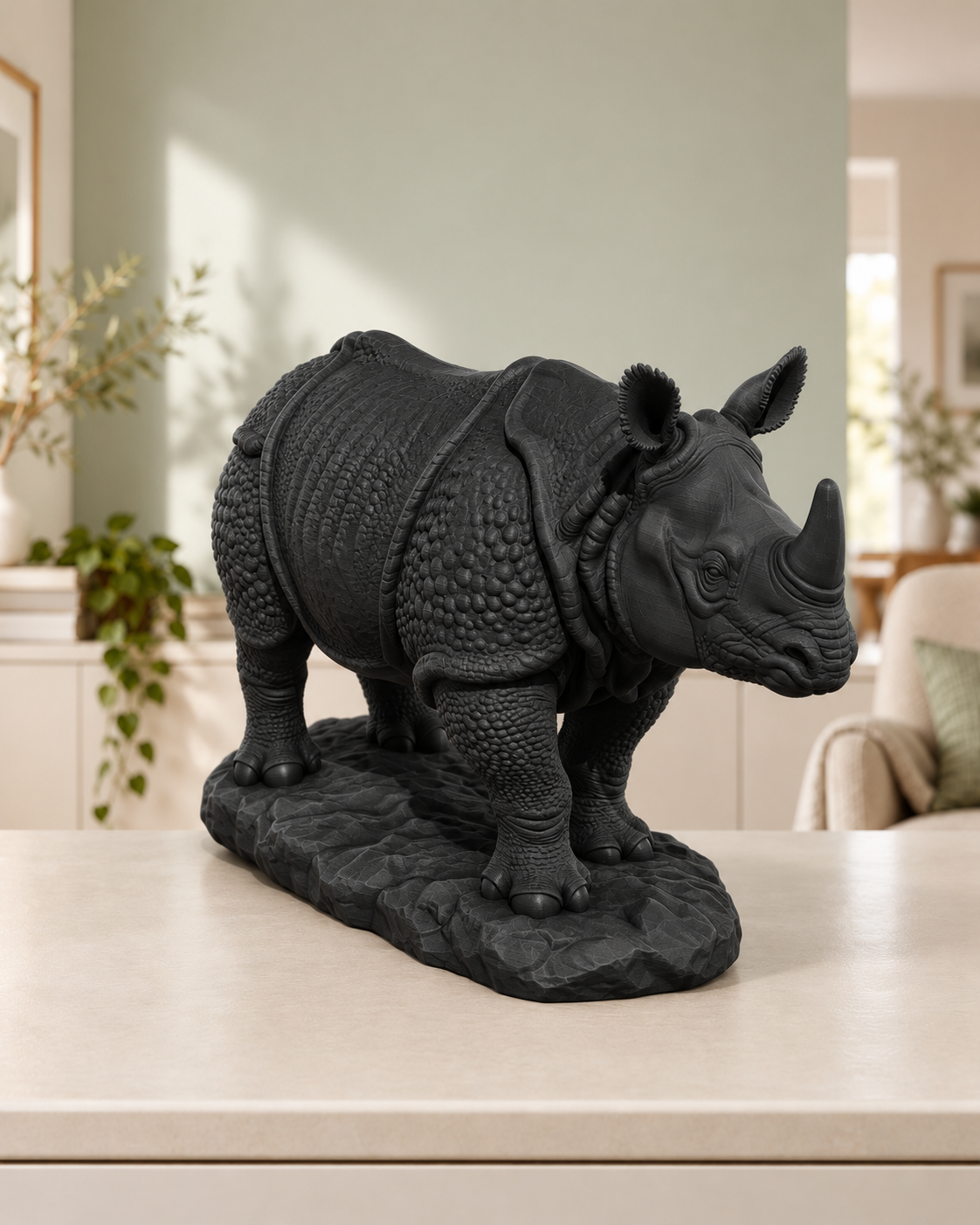 Panzernashorn – 02 schwarz