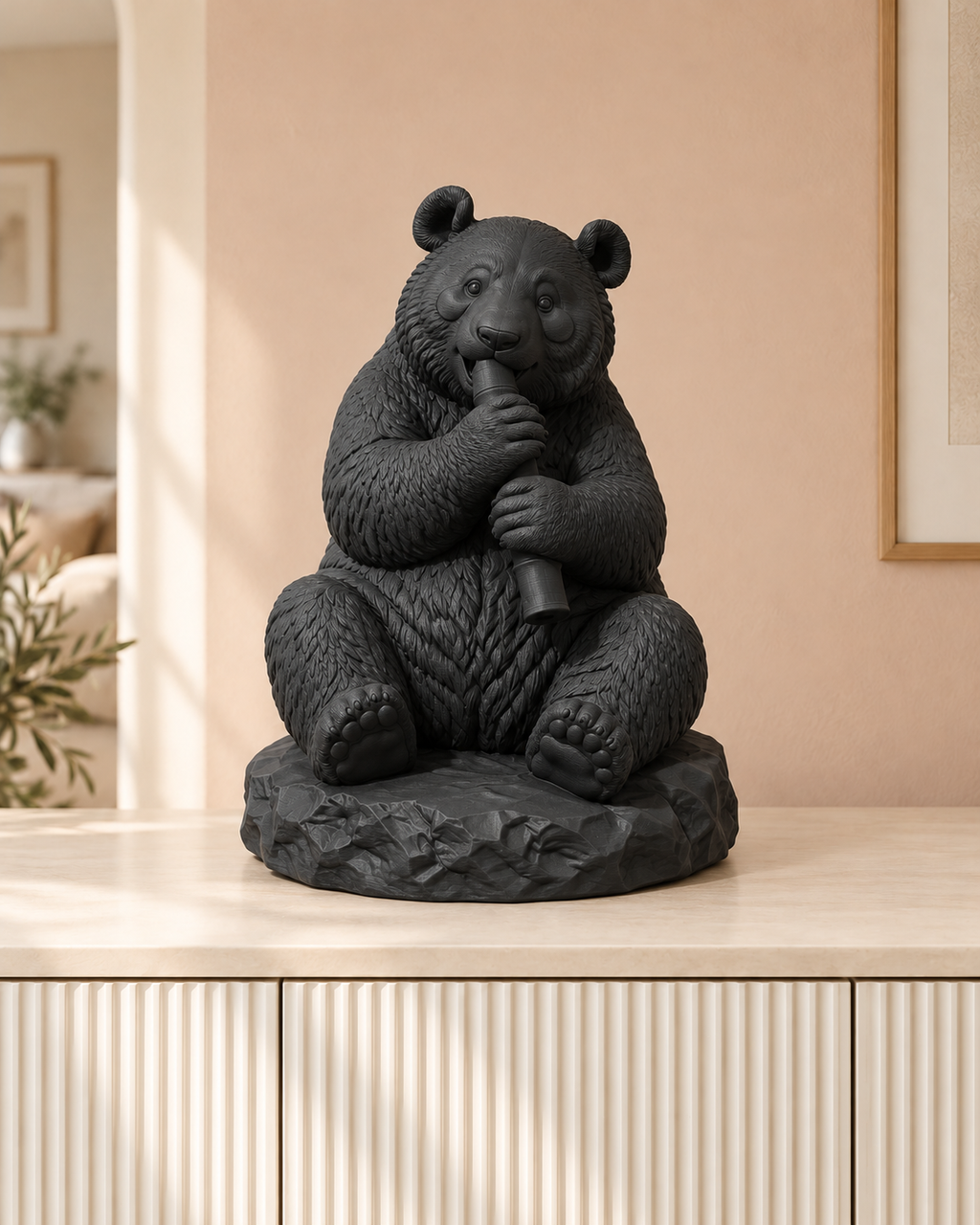 Großer Panda – 02 schwarz
