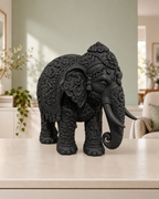 Thai-Elefant – 02 schwarz