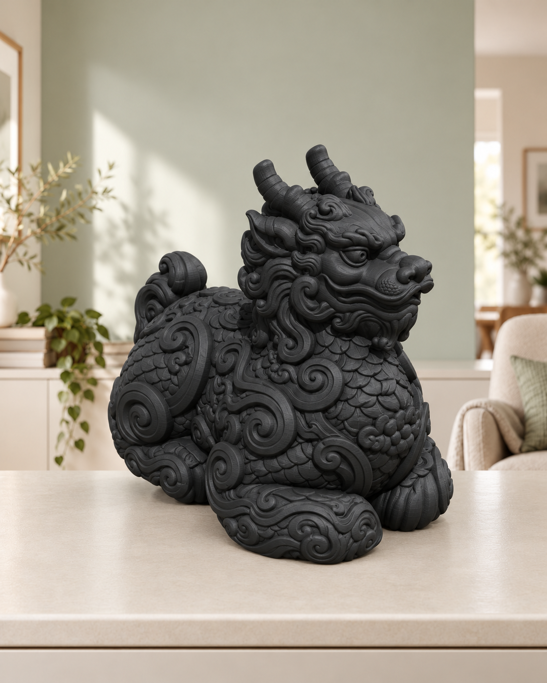Qilin – 02 schwarz