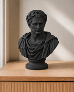 Caesar – römische Büste – 02 schwarz