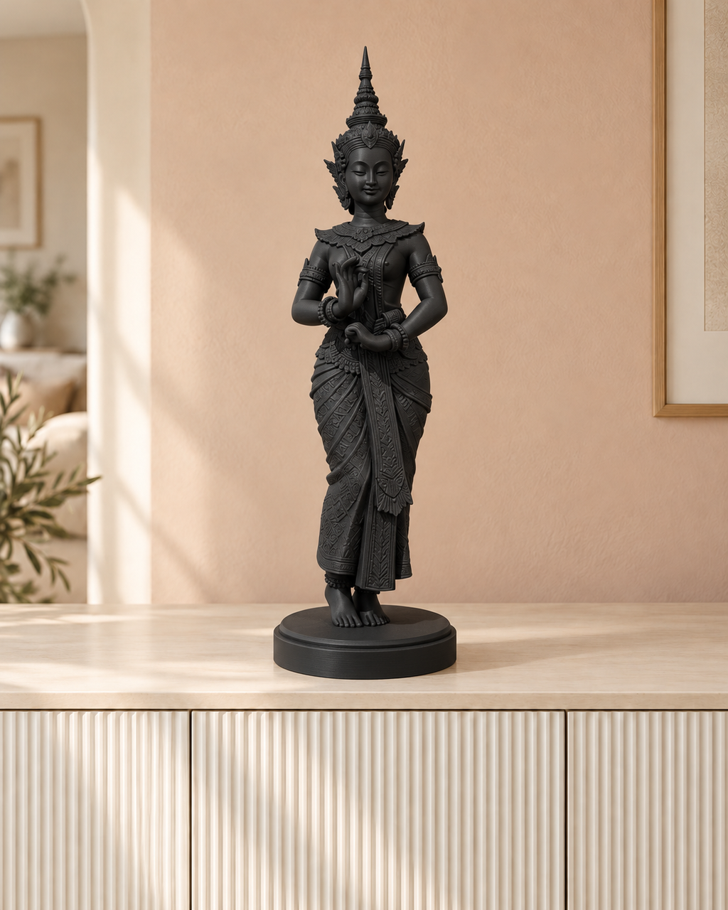 Thai-Tänzerin – 02 schwarz