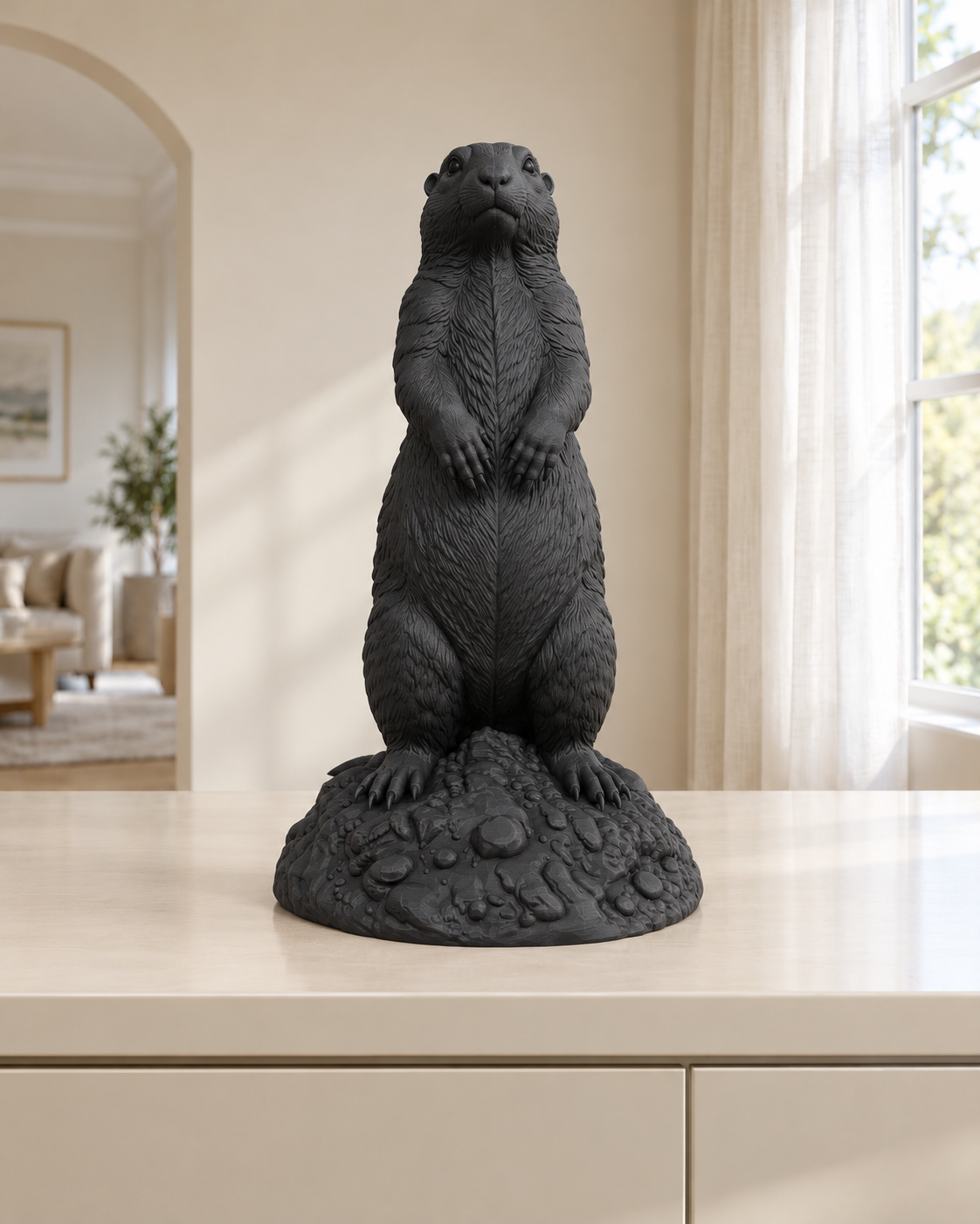 Präriehund – 02 schwarz
