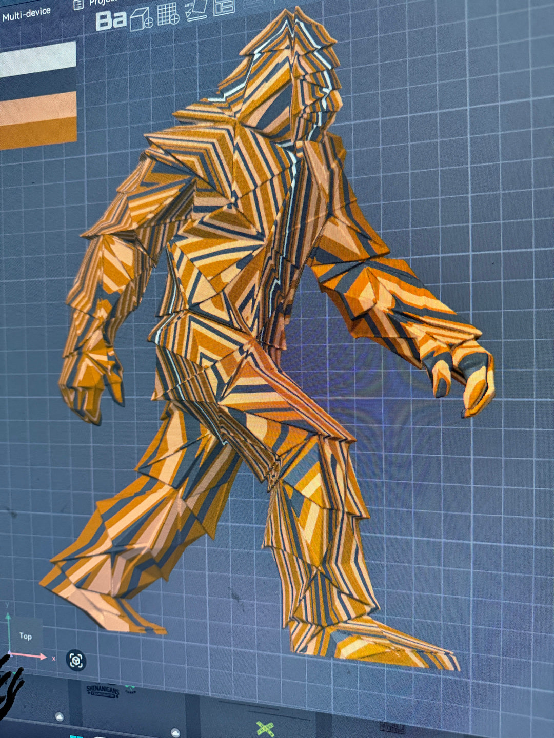 Origami Squatch FehnFactory