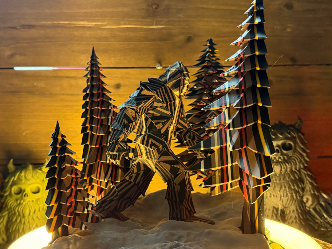 Bigfoot Book Nook – Origami Forest FehnFactory