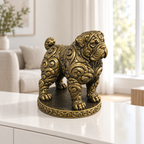 Tosa Inu Ornament - Gold handbemalt Wohnzimmer