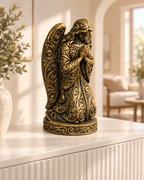 Betender Engel Ornament - Gold handbemalt Wohnzimmer